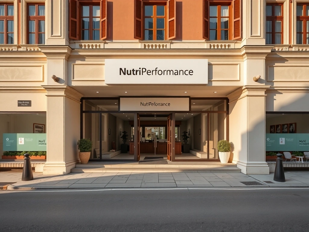 Esterno dell'edificio NutriPerformance su Via Toledo, Napoli